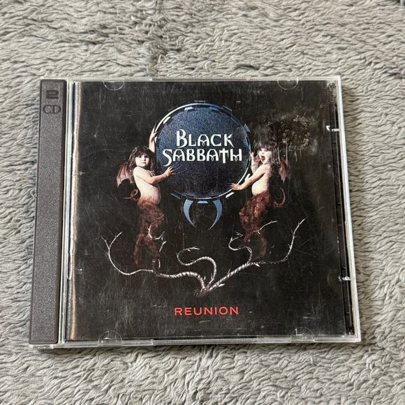 Other - Reunion by Black Sabbath (CD, Oct-1998, 2 Discs, Epic) w/ Booklet